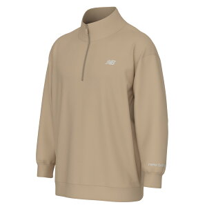 j[oX New Balance Brushed Double Knit Quarter Zip Pullover NB AMT53170 DLA 2025FW