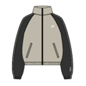 j[oX New Balance WPbg W[W Brushed Tricot Lined Woven Track Jacket NB AWJ53171 SHY 2025FW