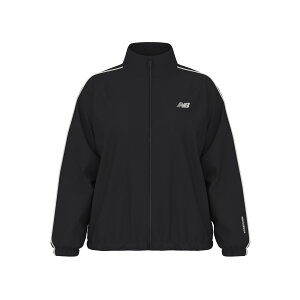 j[oX New Balance WPbg W[W Brushed Tricot Lined Woven Track Jacket NB AWJ53171 BK 2025FW