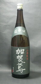 日本酒 山廃純米 加賀鳶 超辛口 1800ml(箱なし)
