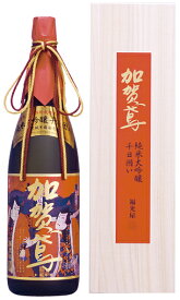 日本酒 純米大吟醸 加賀鳶千日囲い錦絵ラベル 1800ml