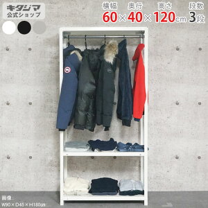 �X�`�[�����b�N ��60 ���s40 ����120cm 3�i �z���C�g �u���b�N �������b�L �n���K�[���b�N �X�}�[�g���b�N HR-NSTR-436 �ω׏d40kg/�i �X�`�[���I �I ���b�N ���[�I ���[���b�N �I�[�v�����b�N �X�`
