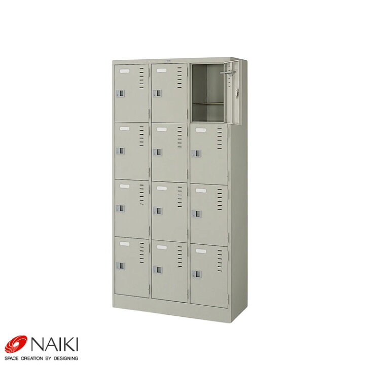 楽天市場】オフィス家具 ロッカー LK12-AW 幅900×奥行400×高さ1790mm 