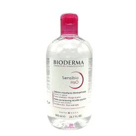 【即納】ビオデルマ BIODERMA サンシビオ H2O エイチツーオー D 500ml クレンジング ウオーター【3401345935571】