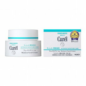 【クーポン利用で最大150円OFF】【即納】【国内正規品】KAO 花王 Curel キュレル 潤浸保湿 フェイスクリーム 40g【4901301236210】（医薬部外品）