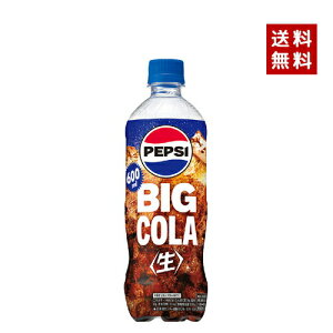 【クーポン利用で最大150円OFF】【即納】【送料無料】SUNTORY サントリー ペプシ BIG 生 600ml PET 2ケース×24本入【4901777361249-sbs2】