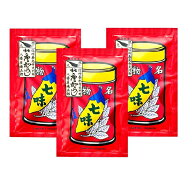 八幡屋礒五郎 七味唐辛子 18g 袋入り3袋セット 配送料無料【メール便対応商品】【ポスト投函】【配達日時…