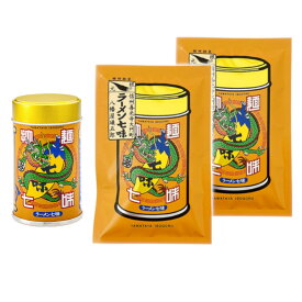 八幡屋礒五郎 拉麺七味（ラーメン七味）1缶・2袋セット 宅急便配送