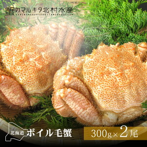 レビュー特典あり☆茹で毛蟹 300g×2尾セット北海道産 ロシア産 ボイル毛蟹 ボイル冷凍毛蟹 活茹で 釜茹で 浜茹で 300g 400g 500g 600g 2はい 2杯 蟹味噌 年末年始 お正月の贅沢に