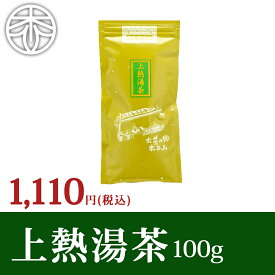 かぶせ茶ブレンド 上熱湯茶 100g ｜宇治茶の木谷製茶場