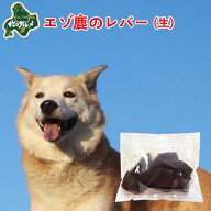 【新商品：冷凍】 北海道産エゾ鹿のレバー（肝臓） 100g 高たんぱく質＆低脂肪・低カロリー 【/えぞ鹿肉/…