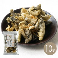 鮭皮チップ28g×10袋【江戸屋】（送料無料）北海道加工食品コンクール奨励賞受賞 北海道産鮭皮をオーブン…