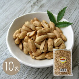 ピーナッツ（業務用）1kg×10袋【江戸屋】ケース価格　送料無料（おつまみ）（酒の肴）（珍味）