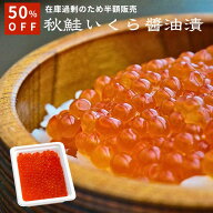 訳あり 50％OFF 北海道産 秋鮭いくら醤油漬 100g ごはんのとも イクラ 冷凍 お取り寄せグルメ