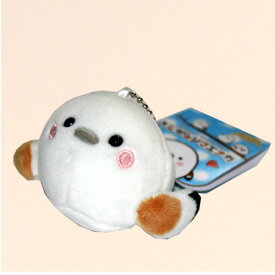 ＜送料込＞きながにシマエナガ ボールチェーン 同梱可です北海道 お土産 ことり 小鳥 雑貨 グッズ ヌイグルミ 縫いぐるみ エナガ 野鳥 雪の妖精 お取り寄せ