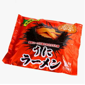 北海道限定 うに風味塩スープ うにラーメン【1人前】熟成乾燥麺北海道 ご当地 しお ウニ らーめん 即席インスタントラーメン お土産 ギフト プレゼント お取り寄せ （TSB）