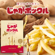 カルビーじゃがポックル 【オホーツクの塩味】　スナック おやつ お菓子 ギフト プレゼント 北海道 お土…