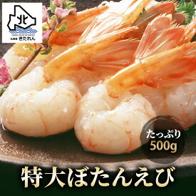 プレゼント ギフト 特大 ぼたんえび ボタン海老 オス 500g 脅威のBIGサイズ ぼたんえび 牡丹海老 牡丹えび 海鮮 海産物 ギフト プレゼント 贈り物 高級 ポイント消化 お取り寄せグルメ おつまみセット 酒が旨いつまみ お土産 母の日 父の日