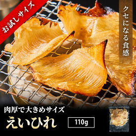 ＼1000円ポッキリ／ えいひれ 110g エイヒレ珍味 メール便 送料無料 グルメ食品 産直 海鮮 海産物 お取り寄せグルメ おつまみセット 酒が旨いつまみ 北海道のめぐみ お土産 母の日 父の日 プレゼント ギフト センポキ お試し