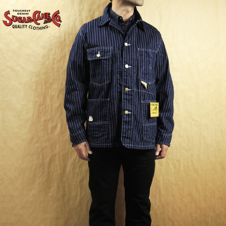 楽天市場】SUGAR CANE シュガーケーン 9oz ウォバッシュストライプ  