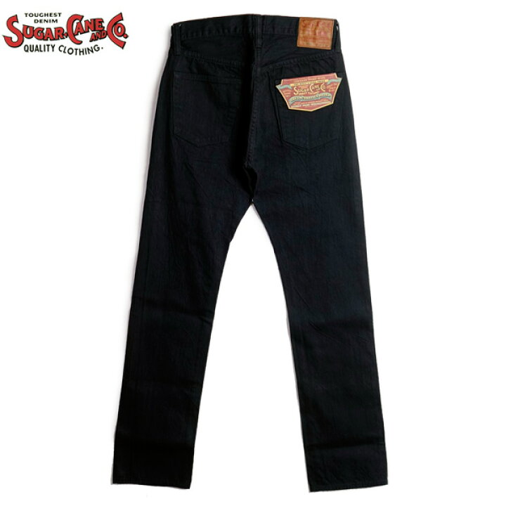 楽天市場】SUGAR CANE シュガーケーン 13oz ブラックデニム タイプ3 