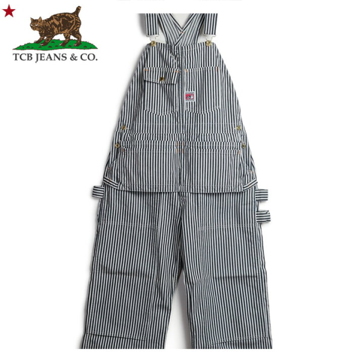 楽天市場】TCBジーンズ デニム オーバーオール “HANDYMAN PANTS 