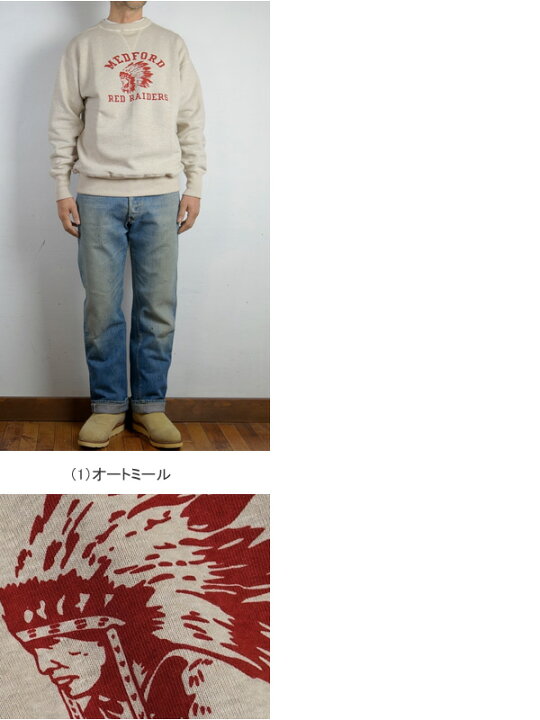 楽天市場】WAREHOUSE ウエアハウス Set-in-Sleeve Sweat セット イン 