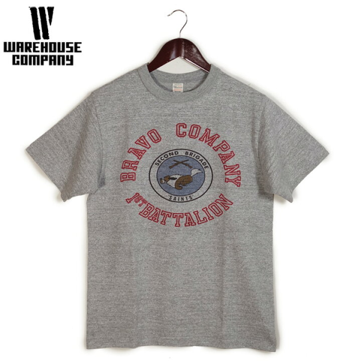 楽天市場】WAREHOUSE ウエアハウス クルーネック 半袖 プリント T 