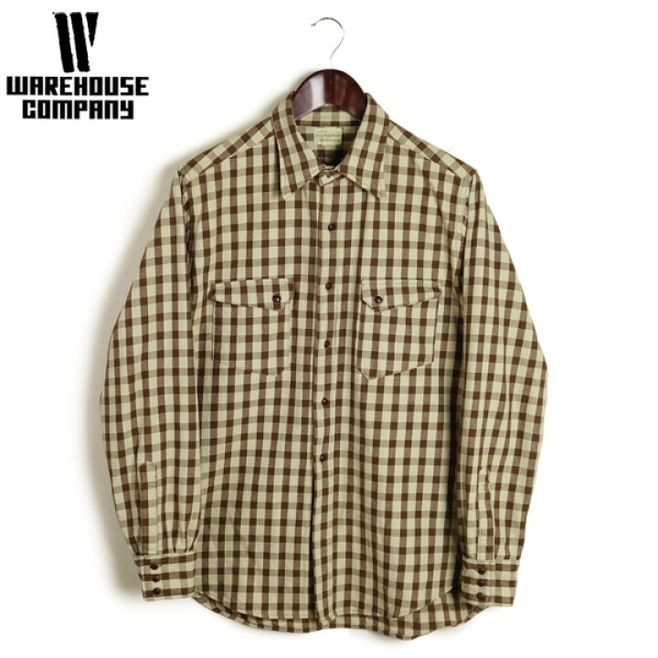 楽天市場】WAREHOUSE ウエアハウス LONG HORN TYPE FLANNEL WESTERN 