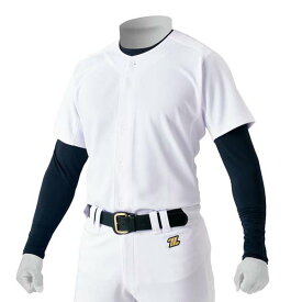 ZETT(ゼット)　一般用ユニフォームシャツ　ニットフルオープンシャツ　BU1281S【野球用品/ウエア/練習着/大人】