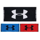 【ネーム刺繍無料】アンダーアーマー　UAコットンタオル　1353581　レッド（600）【汗ふき/メール便サイズにして発送/…