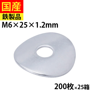 y2500~OFFz Zgt@Xi[ ȍ S M6×25×1.2 200×25