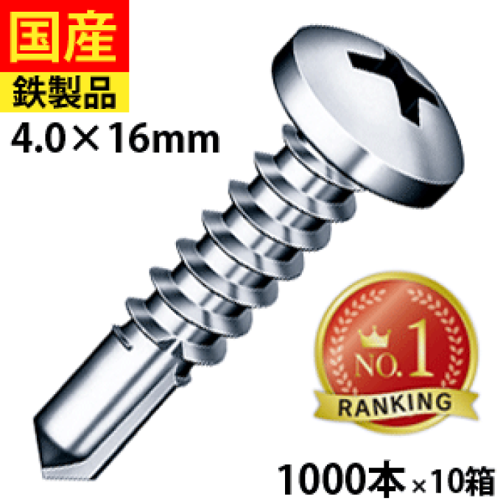 楽天市場】【最大2525円引】 ドリルスビス ナベ ジャックポイント ビス 