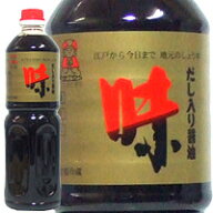 越のむらさき　味・1Lペット(だし入り醤油)