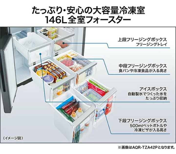 福岡市内配送設置無料 AQUA アクア AQR-141A-T [冷蔵庫(137L・右開き 