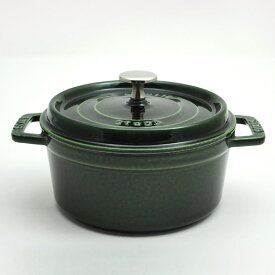 ストウブ staub ピコ・ココット ラウンド24cm 1102485 バジルグリーン 【並行輸入品】