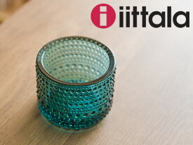 イッタラ iittala Kastehelmi カステヘルミ キャンドルホルダー 64mm 6137 シーブルー インテリア 北欧 【並行輸入品】