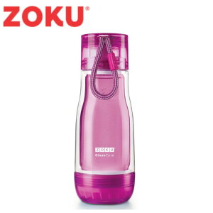 ZOKU コアボトル 355ml パープル 39466 紫 水筒 ガラス グラス アウトドア ドリンク 水分補給 直飲み 送料無料
