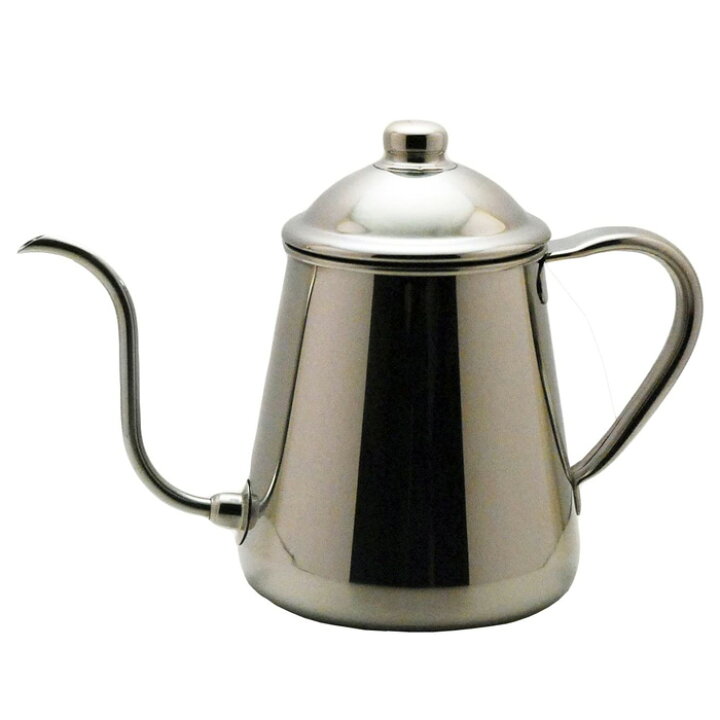 楽天市場】タカヒロ 18-8 コーヒー ドリップポット 雫 0.9L ステンレス 