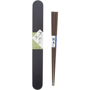 【メール便3本まで対応可能】イシダ お箸 木製箸箱 だるまコンビ 箸箱22c 箸19.5c 64011(箸と箸箱がセット)