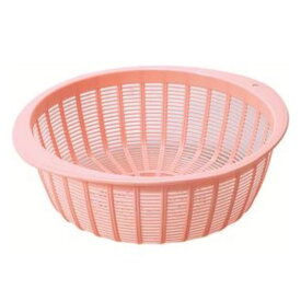 MS-101 水切ザル 20cm ざる ふるい 調理器具 ピンク キッチン用品 シンプル 日本製