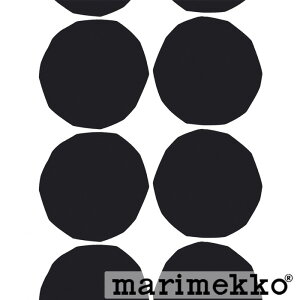 マリメッコ 生地 Isot Kivet イソト キヴェット 30cm以上〜10cm単位で切り売り ブラック ファブリック MARIMEKKO【数量3 =生地30cm 以上でご注文ください】【1.5mまでメール便送料無料】