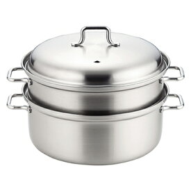 工房アイザワ Black Piment IH200V対応 スチーマー鍋 20cm 70339 日本製 送料無料