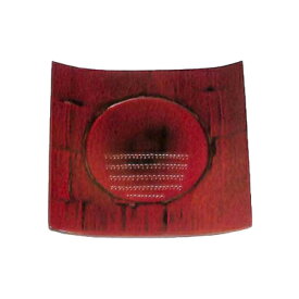 工房アイザワ 純銅 本漆純銅木彫文 本うるし銅 おろし皿 （1383）( キッチンブランチ )