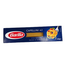 【当店おすすめ食材】Barilla バリラ カッペリーニ No.1 【ロングパスタ Capellini カペッリーニ バーミセリー】 《food》【500g】 【 ※ご注文後のキャンセル・返品・交換不可。 】