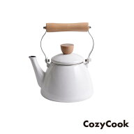ホーロー ケトル コージークック 小ぶり 1.4L ホワイト 琺瑯 ホーロー 琺瑯 ケトル やかん cozy cook 天…