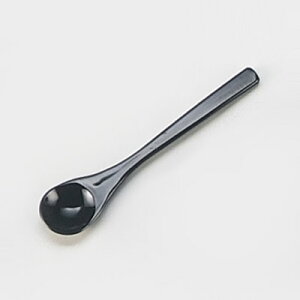 茶碗蒸しスプーン 48140795 全長132mm 【黒塗】