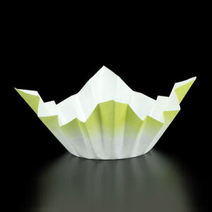 色和紙鍋(250枚入) 緑色 SKA146 250×250mm( キッチンブランチ )