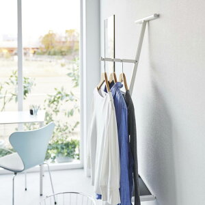 山崎実業 折り畳み衣類スチーマーアイロン台 プレート ホワイト 5770