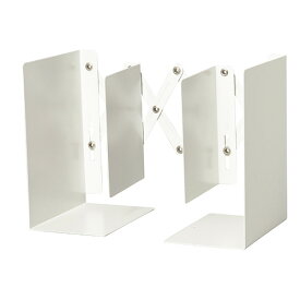 カール事務器 ブックエンド ホワイト ALB-55-W